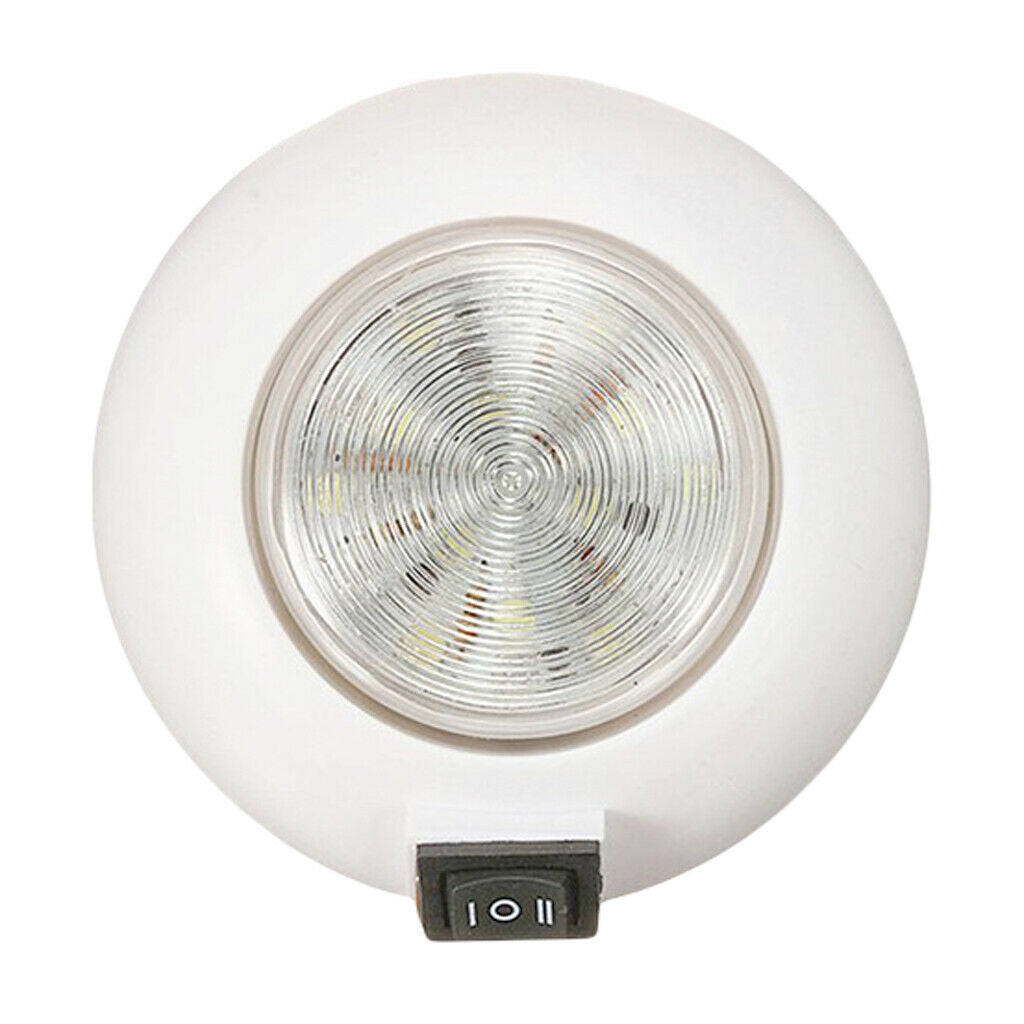 Car LED Dome Roof Ceiling Light Lamp Van Truck Toplight White Red Light