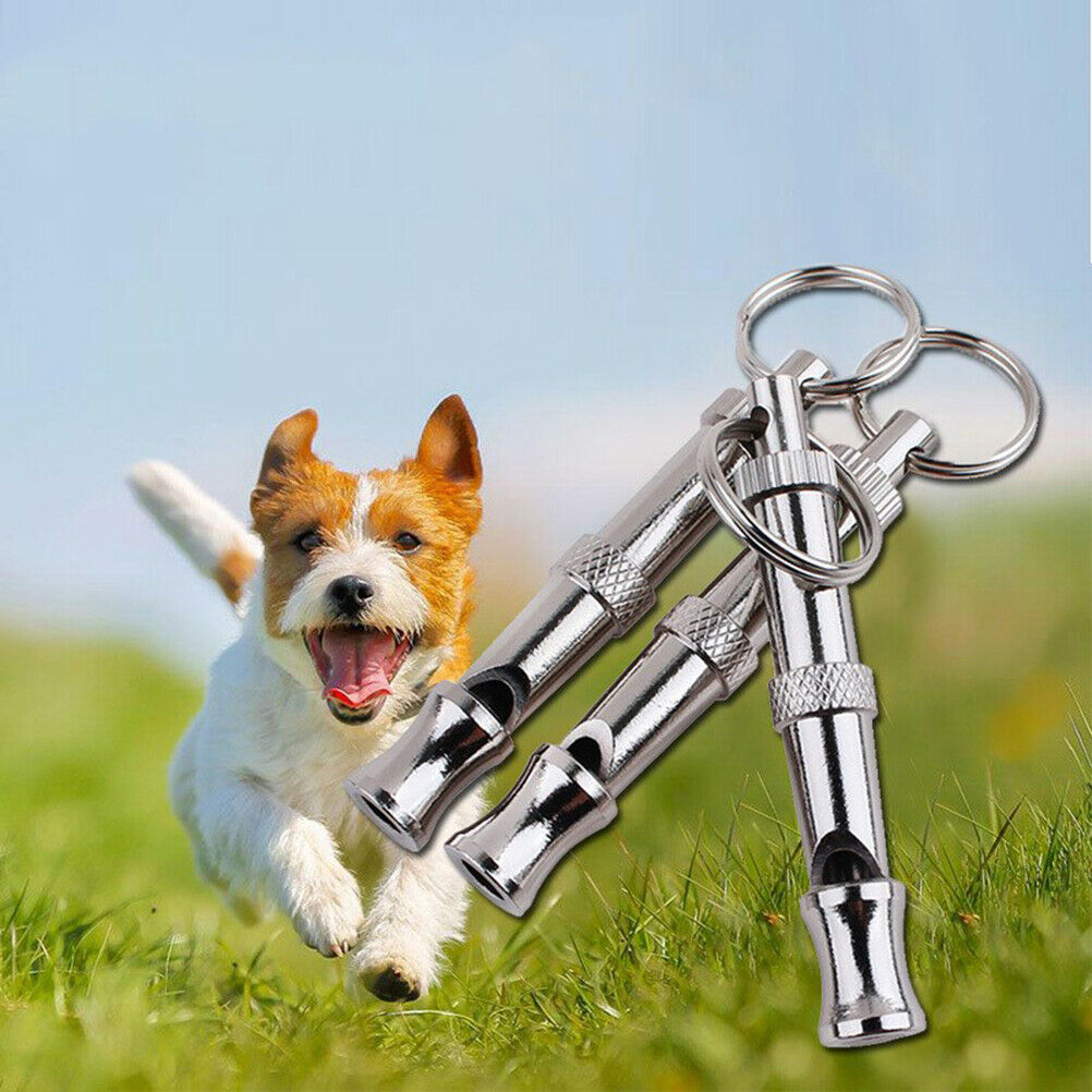 Puppy Pet Dog Whistle Two-tone Ultrasonic Flute Stop Barking Sound Repell.l8