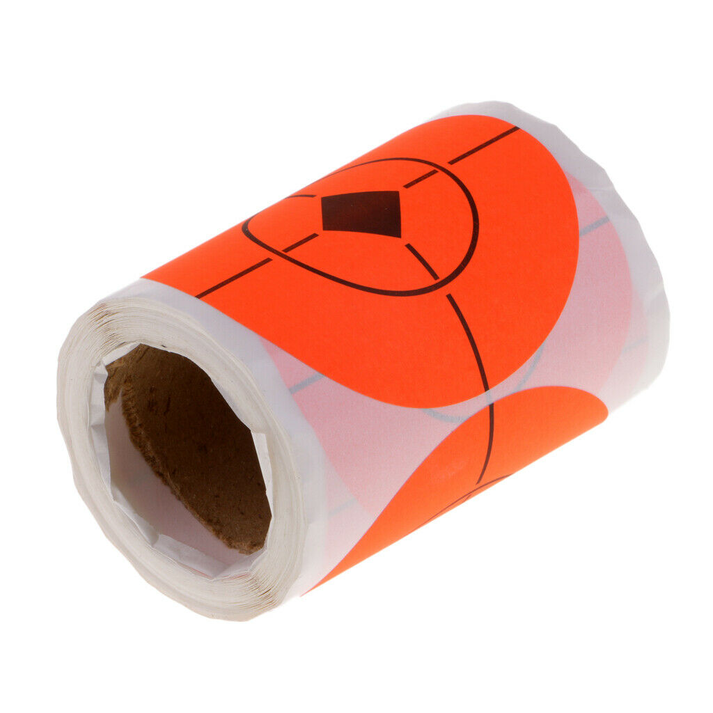 100 Pieces 7.5 Diameter Self Adhesive Target Round Paper Target