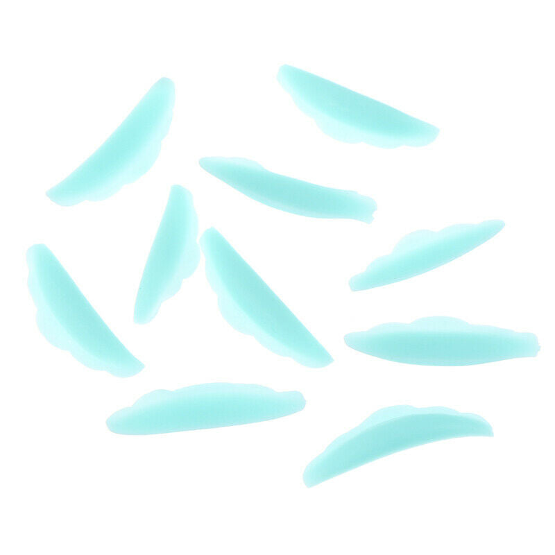 5Pairs  Eyelash Perming Pad Silicone Curler Rods Lashes Lift Shield Tool PatBDA