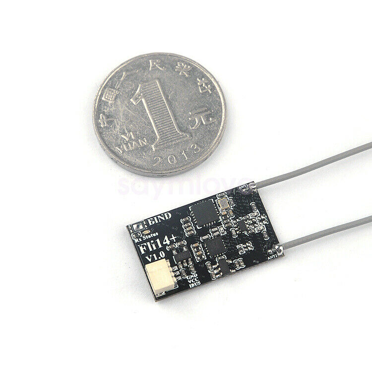 New Fli14+ 14CH Mini Receiver w/ PA OSD RSSI Compatible With Flysky AFHDS-2A
