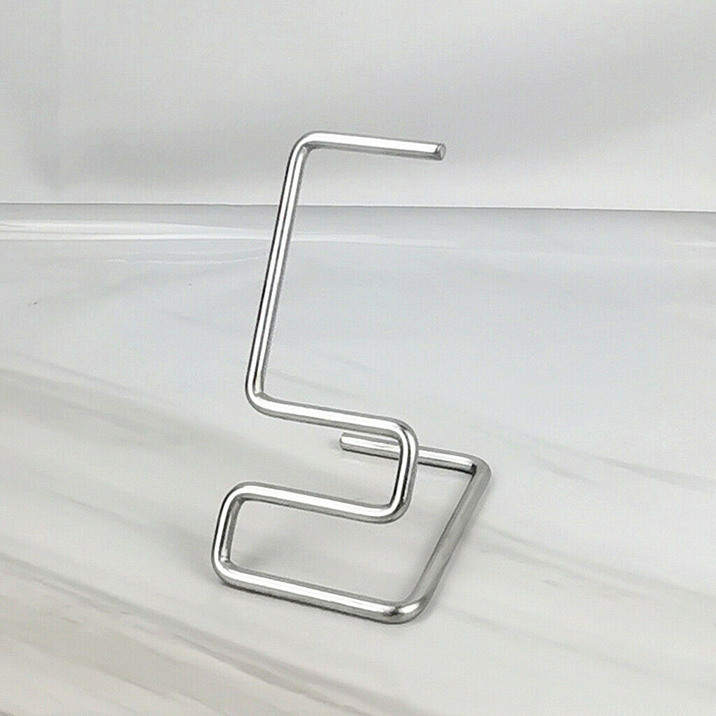 Stainless Steel Watch Display Stand Rack Holder Bracelets Showcase Organizer