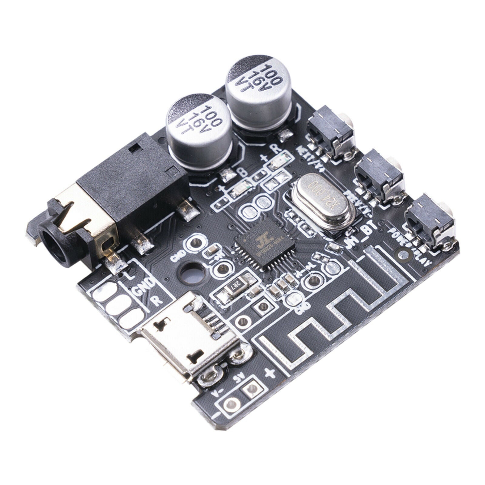 Wireless Bluetooth Module Audio Receive Module Home Stereo Music for 3.7V