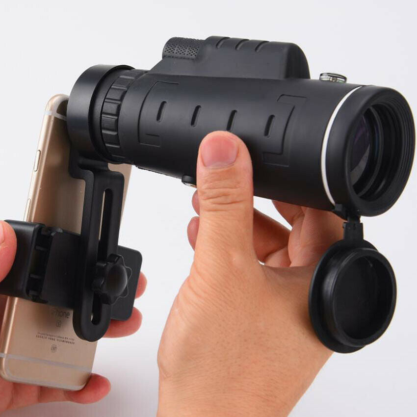 1PC Day/Night Vision 40x60 HD Zoom Monocular Starscope High Power Telescope