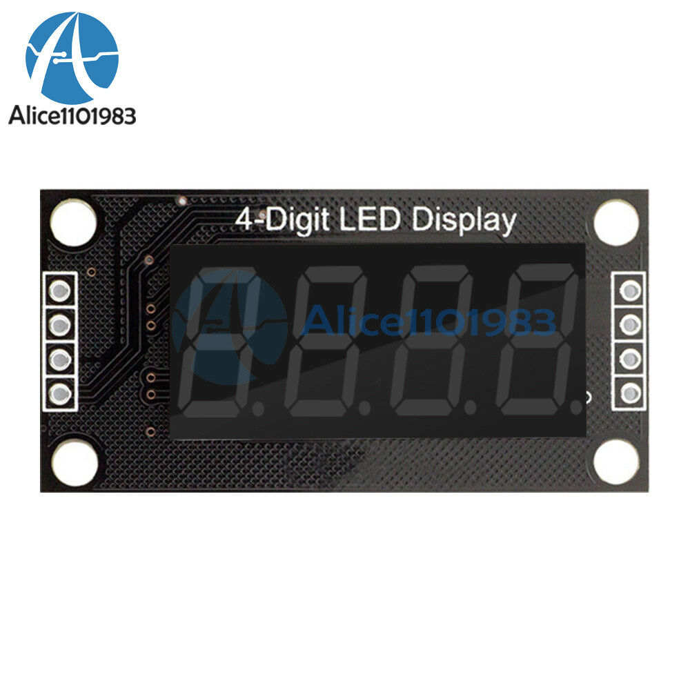 0.36" Inch TM1637 4-digit Tube LED White Digital Display Module For Arduino