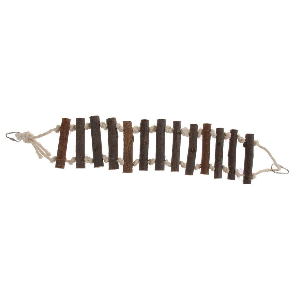 Bird Toys Parrot Ladder Swing Trainning Bridge for Parrots African Grey