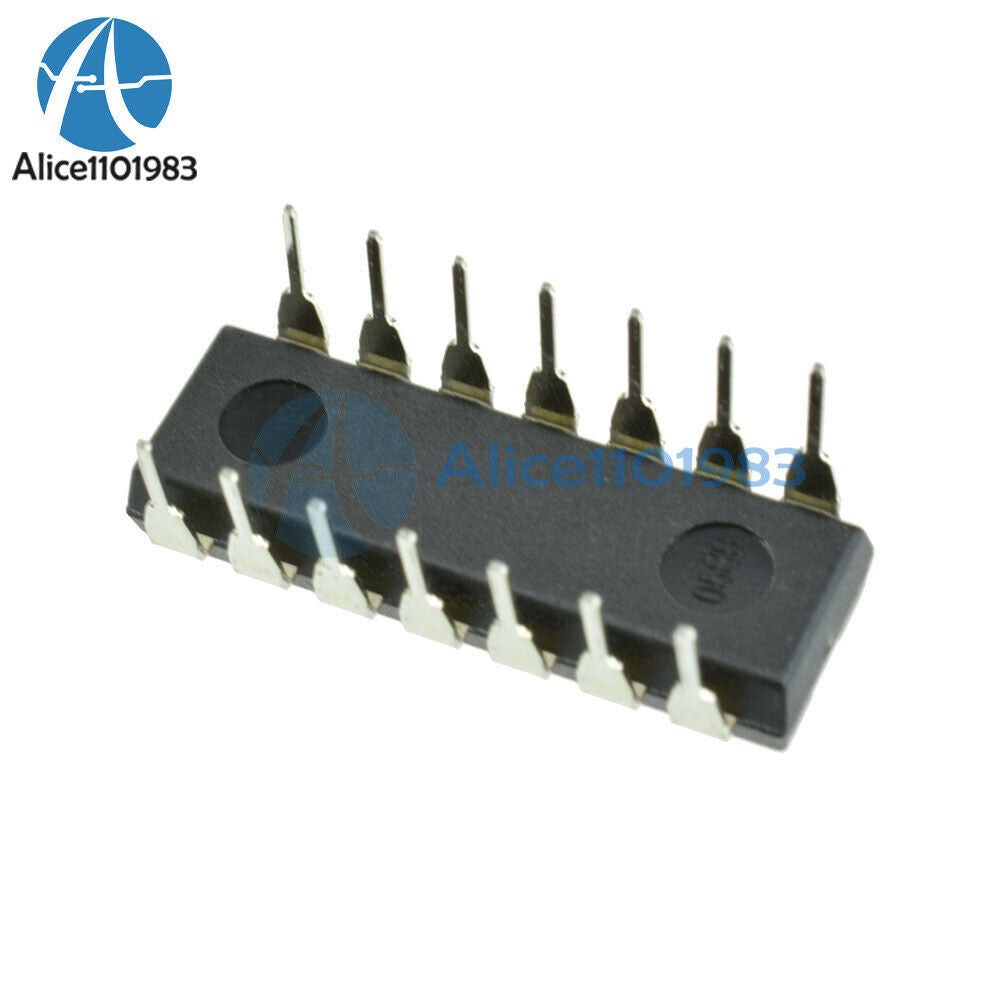 50PCS SN74HC00N 74HC00N IC QUAD 2-INPUT NAND GATE 14-DIP
