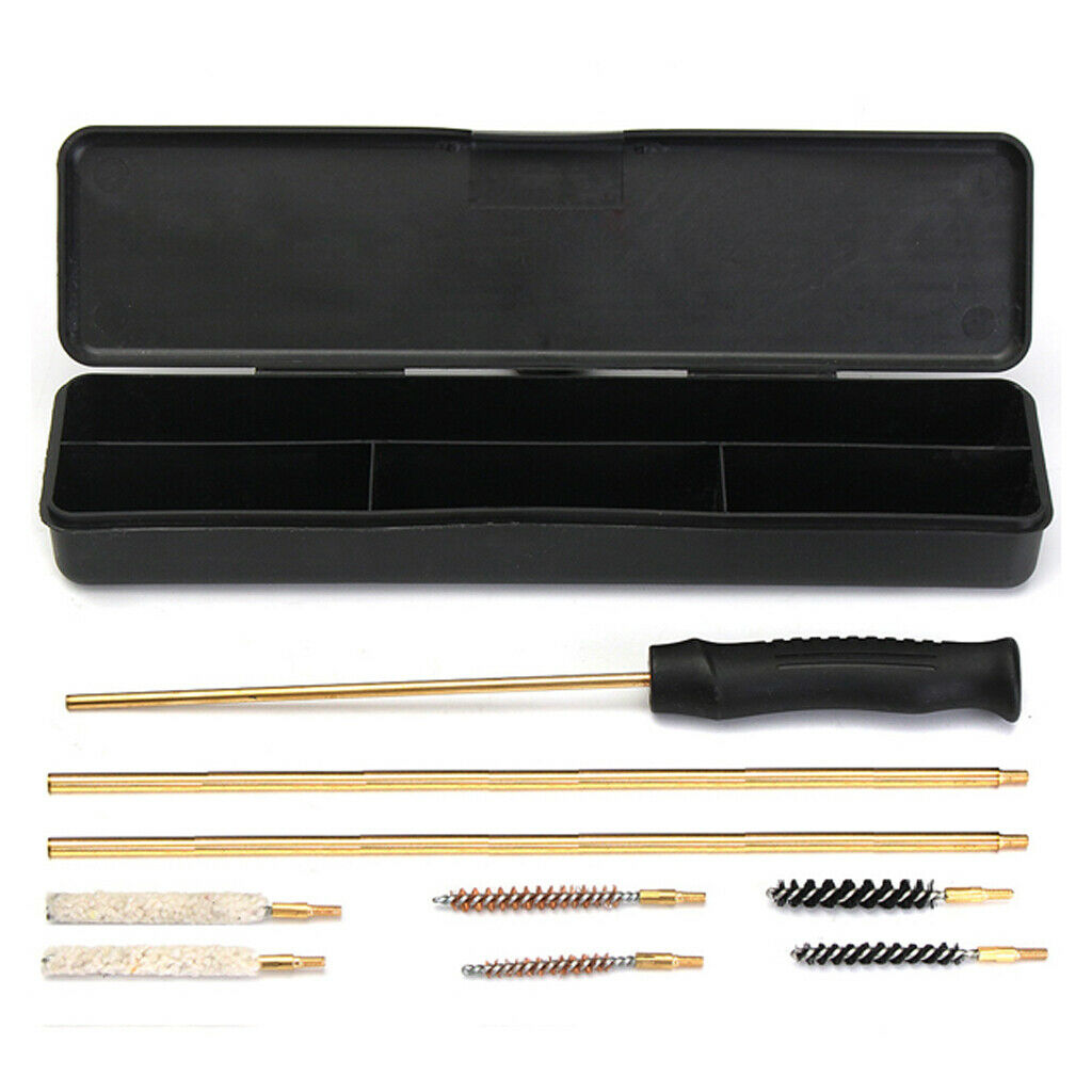 Gauge  Rod Brush Cleaning Kit F .177& .22 Rifles Pistols (4.5mm & 5.5mm)