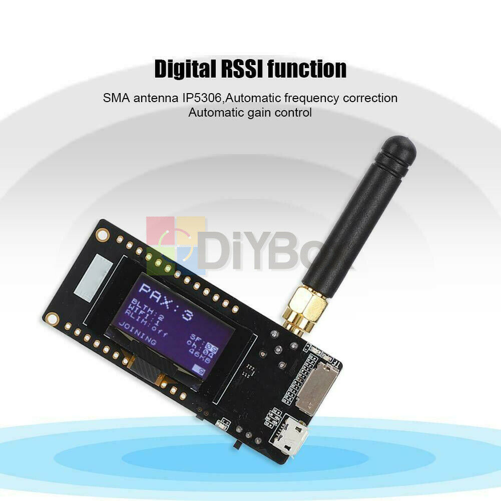 915Mhz ESP32 LoRa OLED 0.96" Wifi Bluetooth Wireless Module LoRa32 V2.1