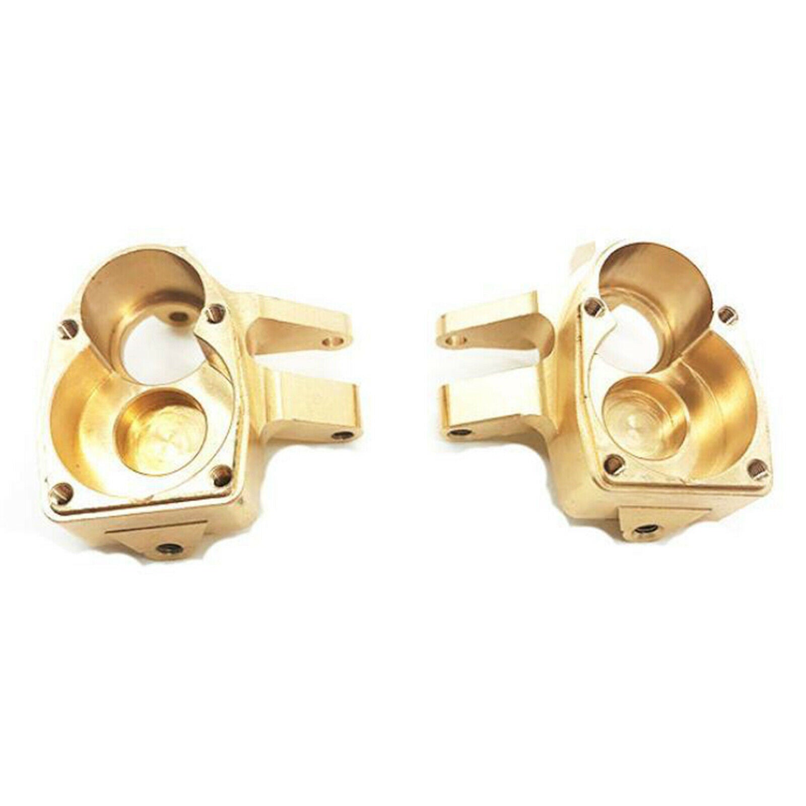 1 Pair Brass Heavy Duty Steering Knuckle for Axial Capra 1.9 SCX10 1/10 RC Car