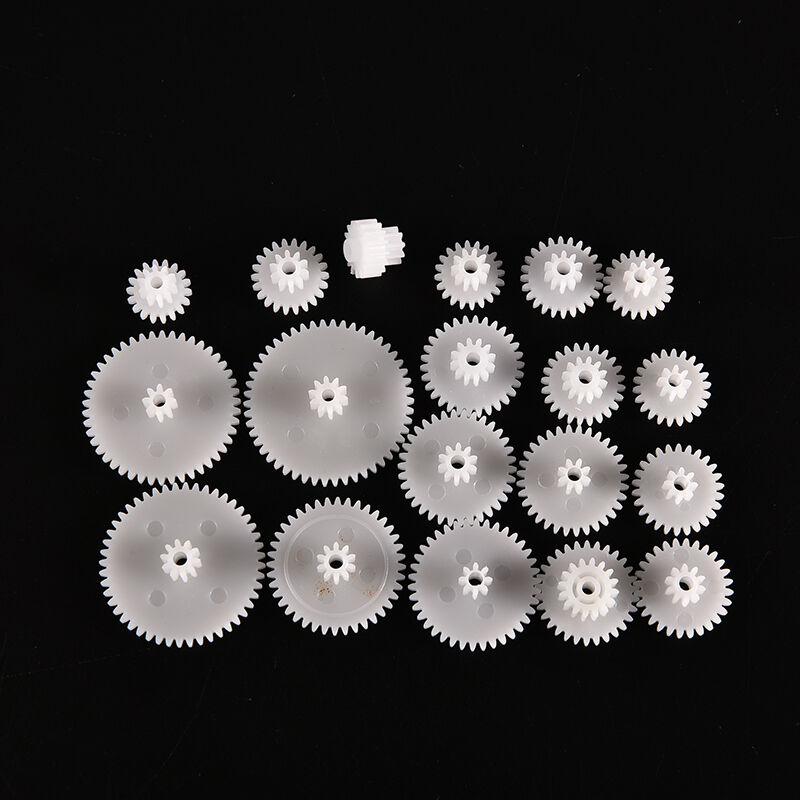 Different sizes 19X Plastic Gears NP.5 For Robotics Models Shaft Part DIY.l8