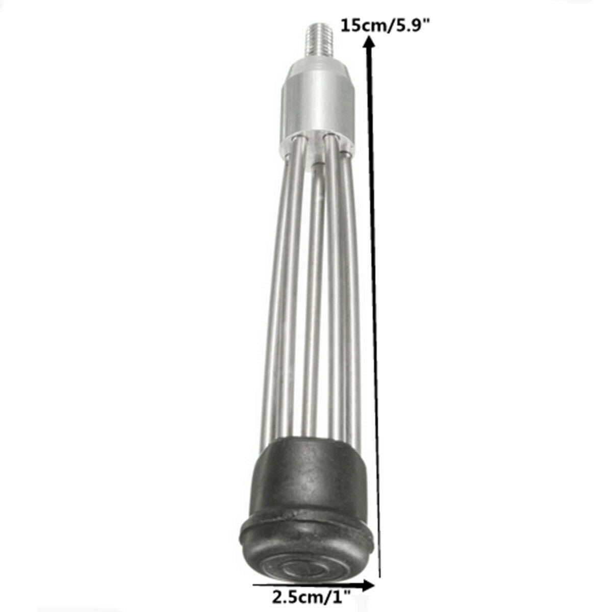5-Prong Fishing Fish Frog Eel Salmon Barbed Stainless Spear Gig M8 Long Nut