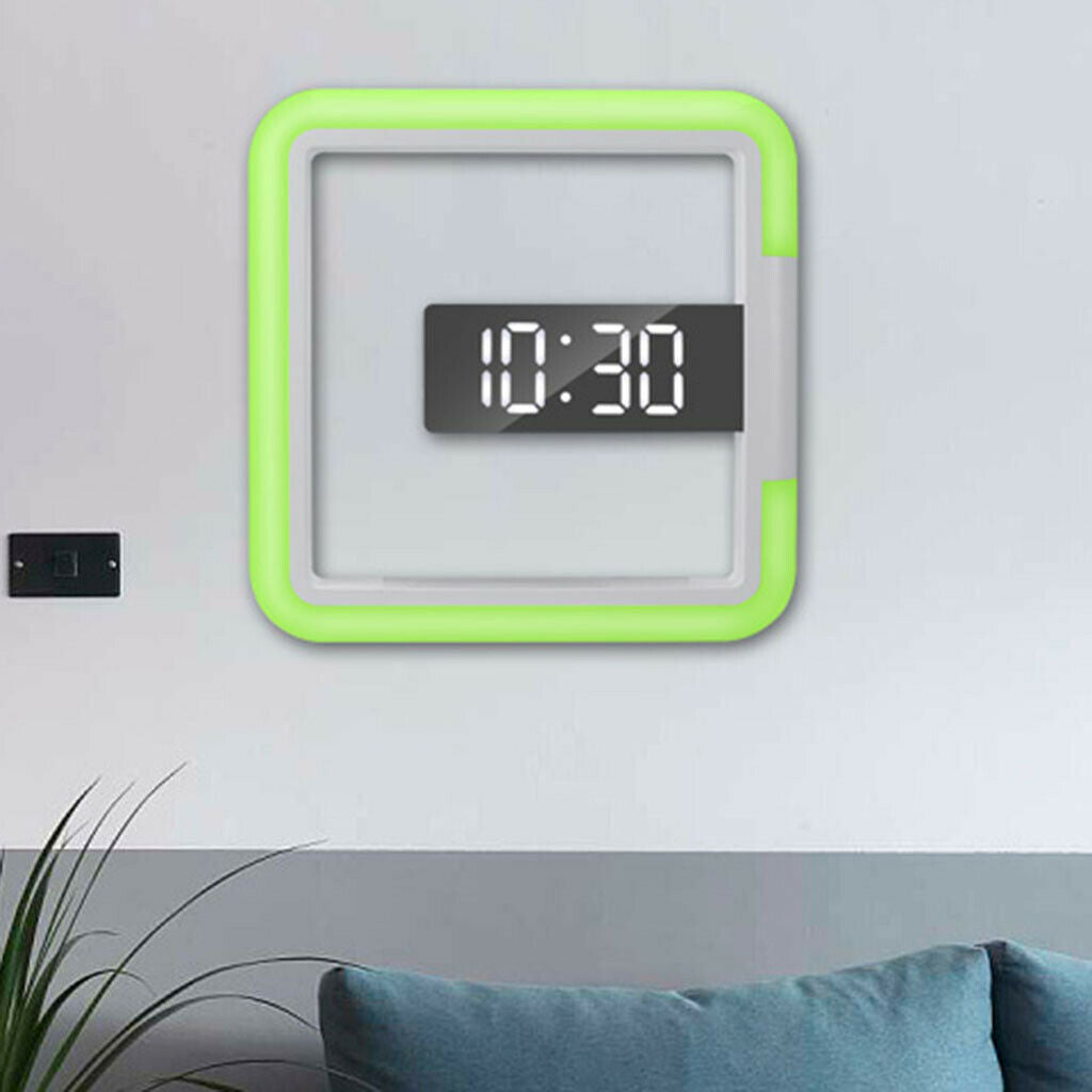 11 inch Digital Wall Clock Creative Remote Control Bedroom Clock Clocks