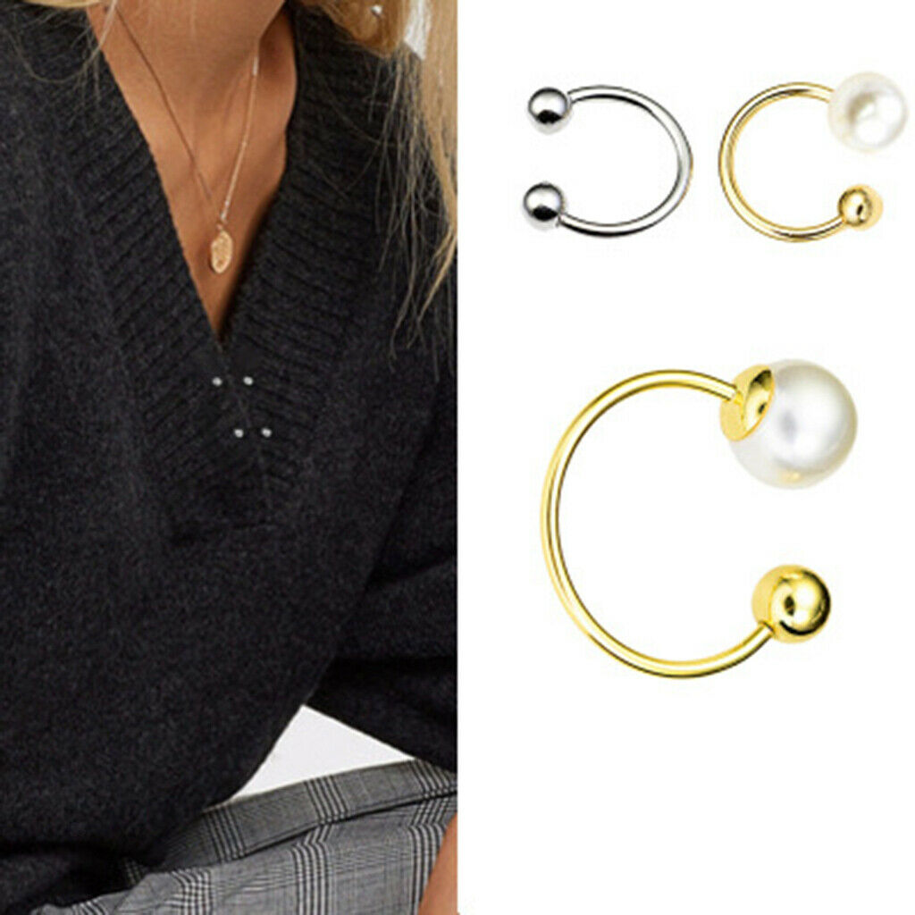 Chic Button Brooch Spiral Buckle Womens Clip All-Match Ornaments Jewelry
