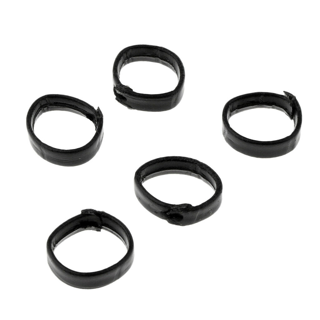 10pcs PU Leather Replacement Watch Band Loop Keeper Watch Accessories 18mm