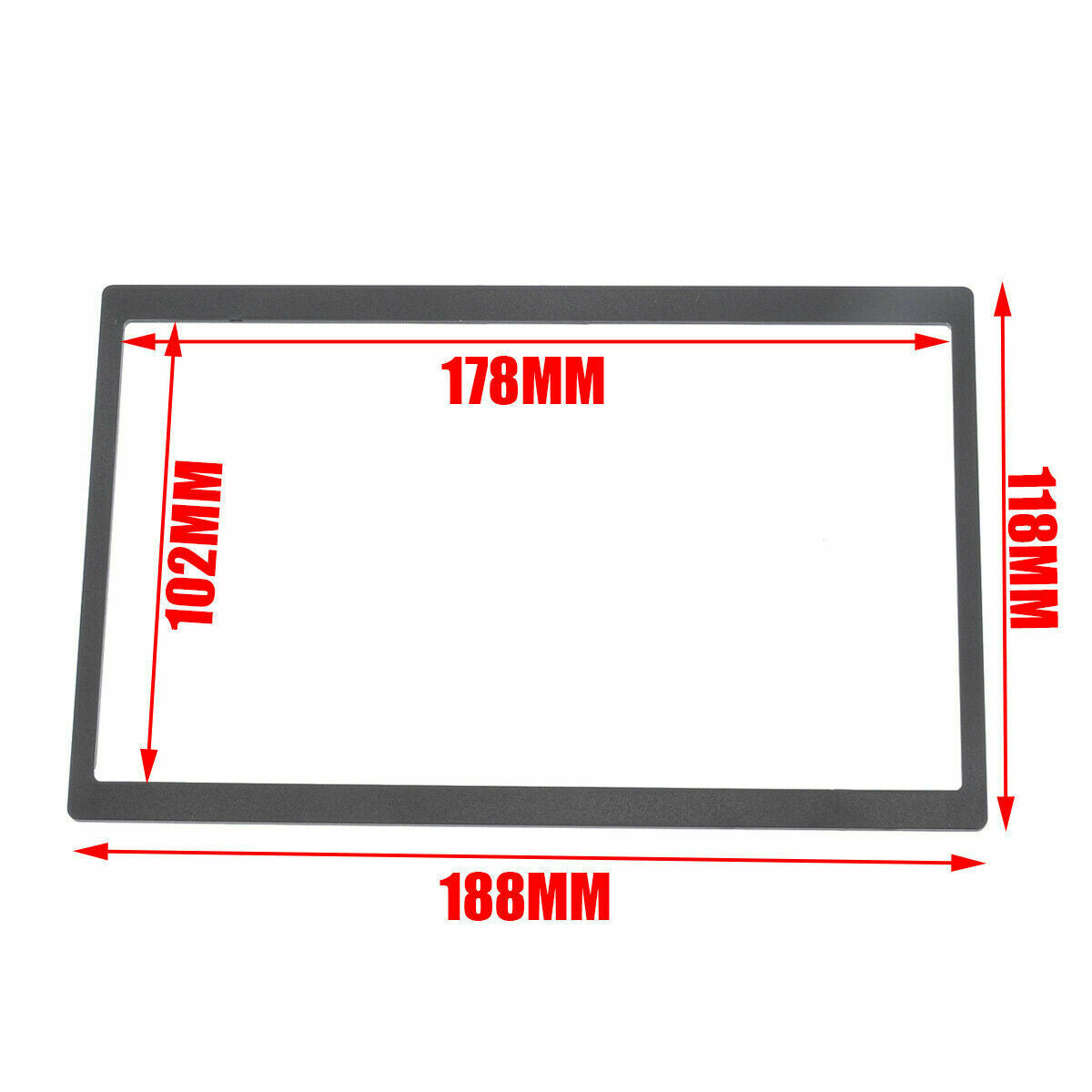 Car DVD Stereo Radio Double2 Din Face Front Aperture Frame Trim Surround Player