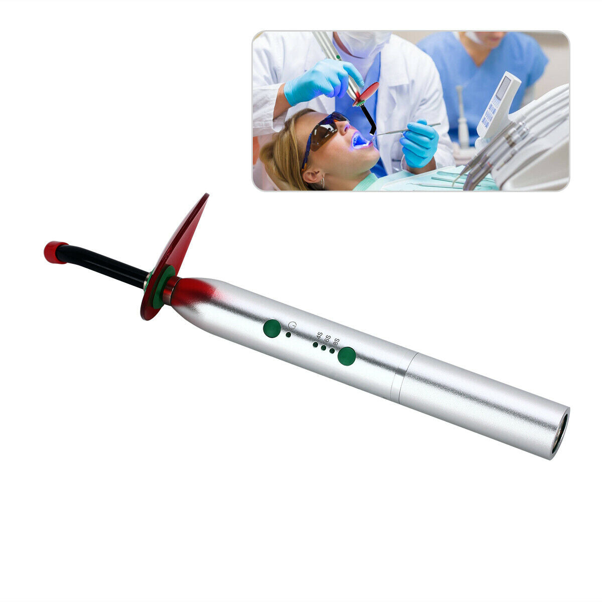 Woodpecker Style Dental Orthodontics LED Curing Light Lamp 2700mw/c㎡ YS-C
