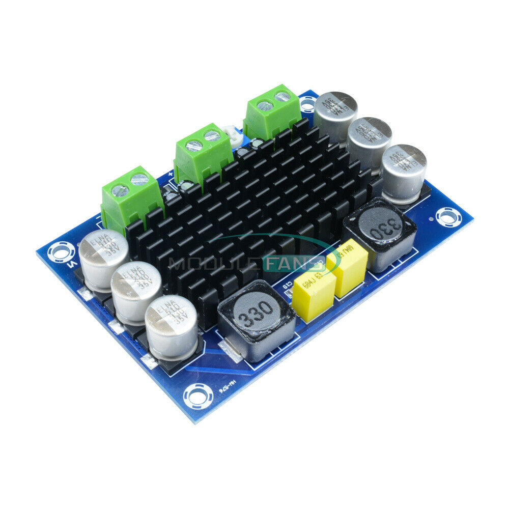 DC 12V 24V 100W TPA3116 D2 DA Mono Channel Digital Power Audio Amplifier board