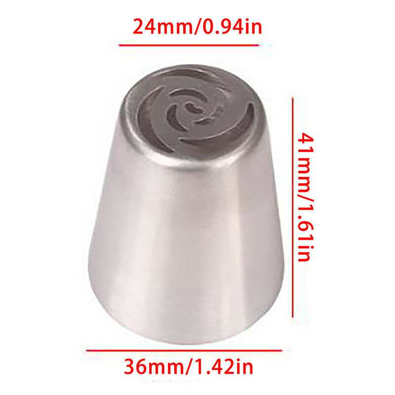 7Pcs Tulip Flower Cake Pastry Nozzles DIY Baking Tools Fondant Cake DecoratiBDA