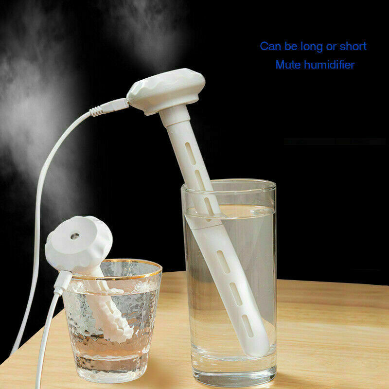 Home Car Mini USB Air Humidifier Desktop Portable Bottle Purifier Mist Oil Aroma