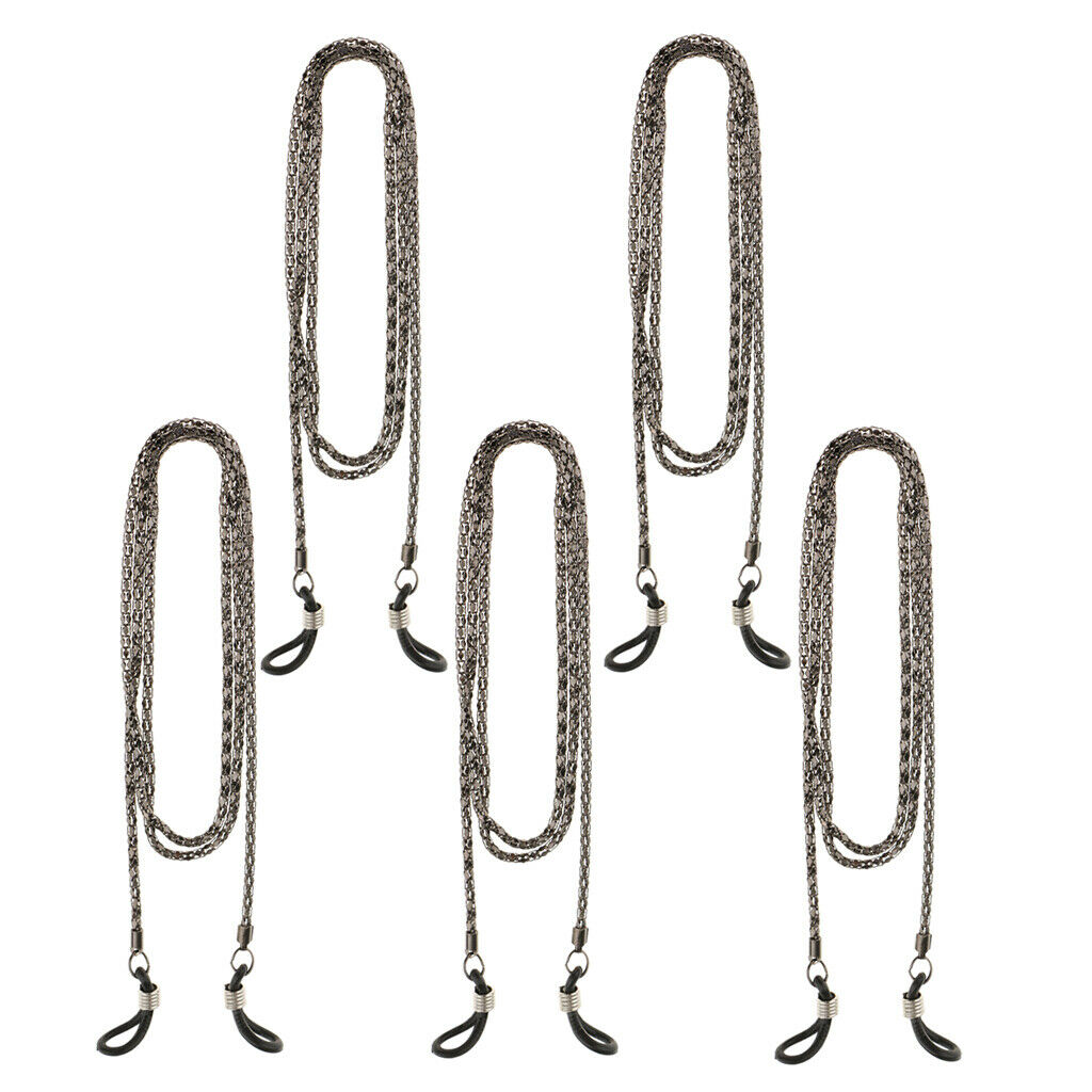 10pcs Lightweight Eyeglass Neck Chain Eyewear Glasses Sunglasses Holder Cords