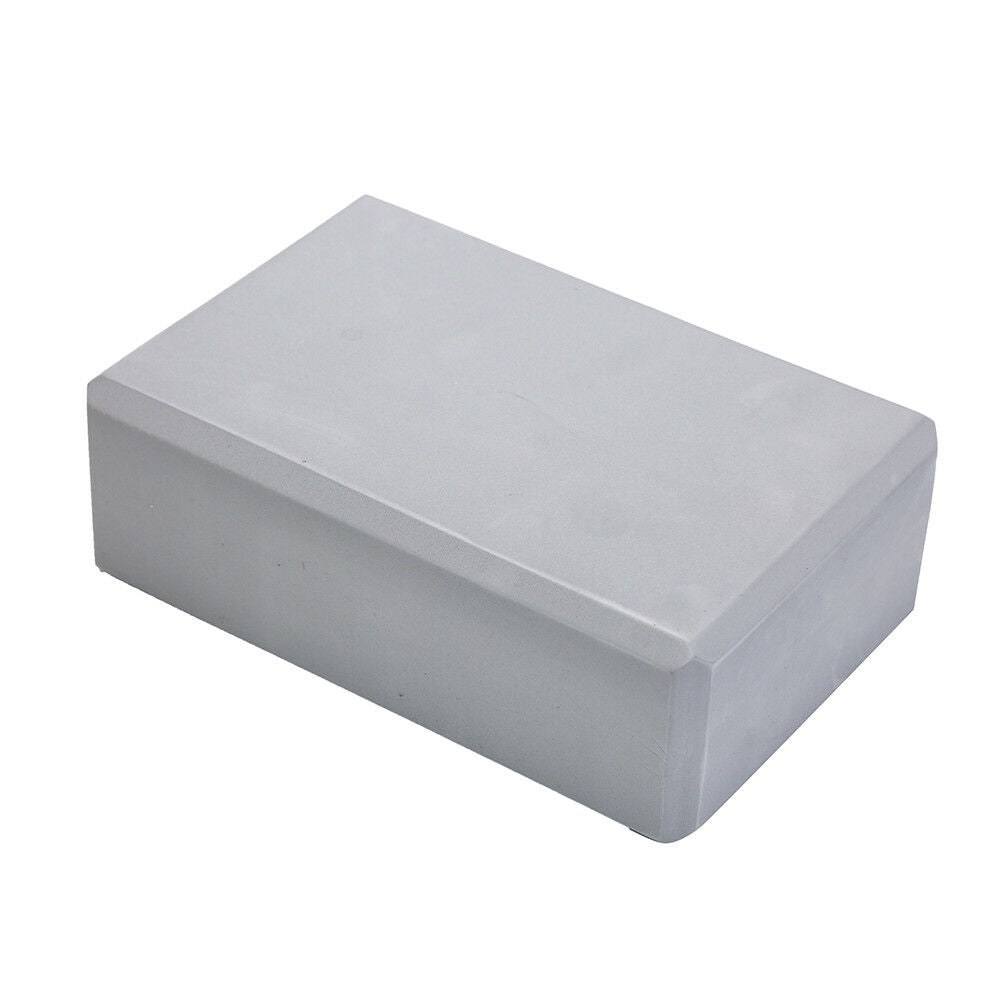 yoga block exercise fitness sport props foam brick stretching aid home pilate DD