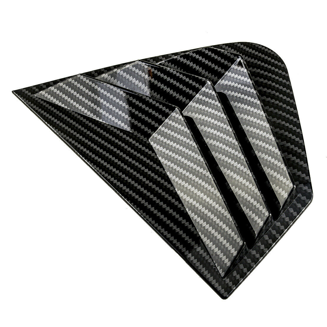 Fit for Kia Optima K5 11-2015 Carbon Fiber ABS Side Window Quarter Louver Cover