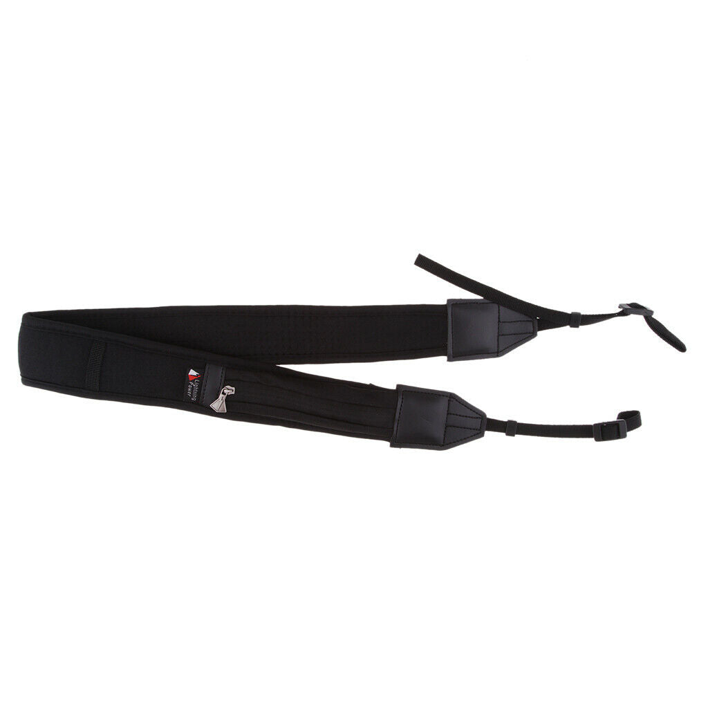 Anti-Slip Soft Pad Shoulder Neck Strap Belt for Sony Canon DSLR Camera,Black