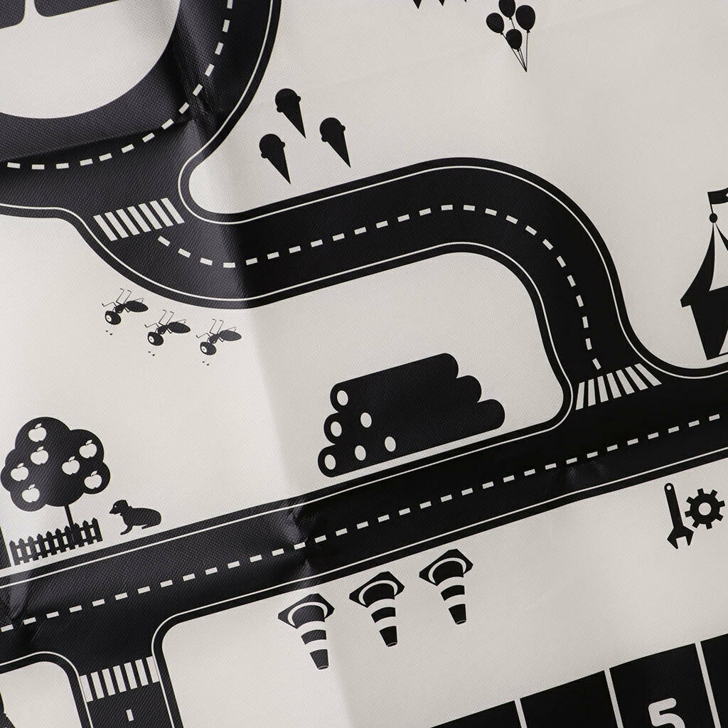 Children's Traffic Parking Map Road Sign City Scene Diagram Hobbies Toys