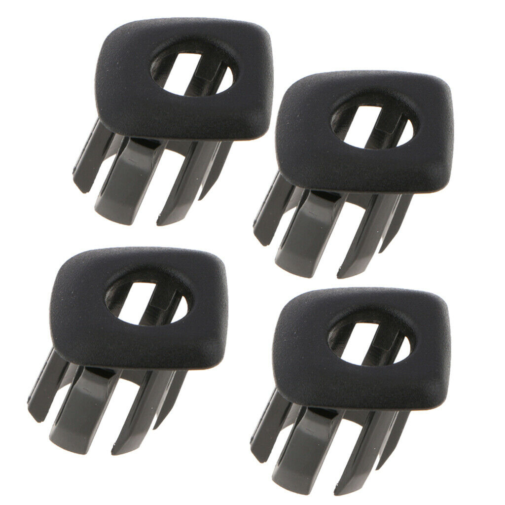 4x Car Door Pin Lock Knobs Pins Decorative Cover Trim ABS For BMW F10 F18