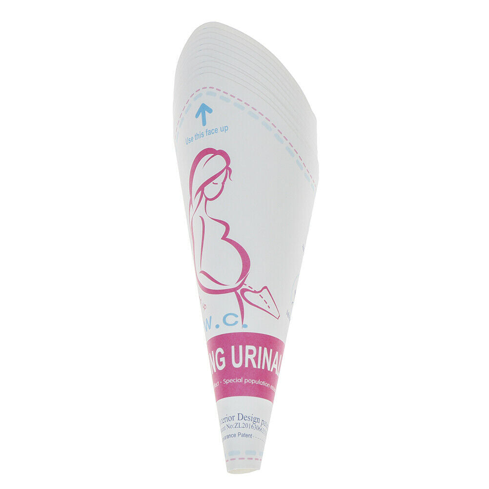 10Pcs Women Female Portable Disposable Urinal Standing Pee Urination Paper Z TL