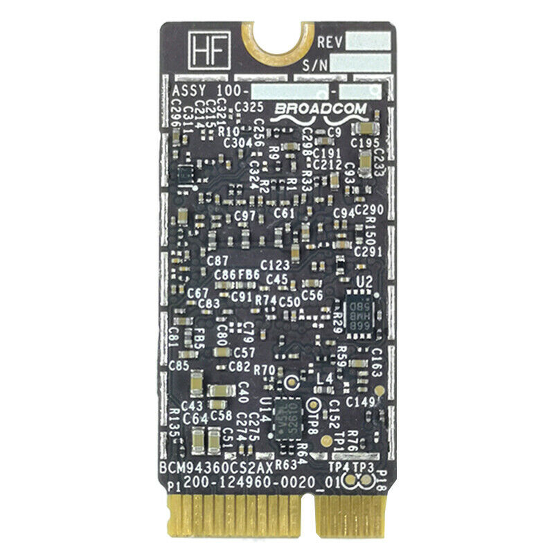 New BCM94360CS2 Wireless-AC WIFI Bluetooth BT 4.0 Airport 802.11Ac Card for MaS7