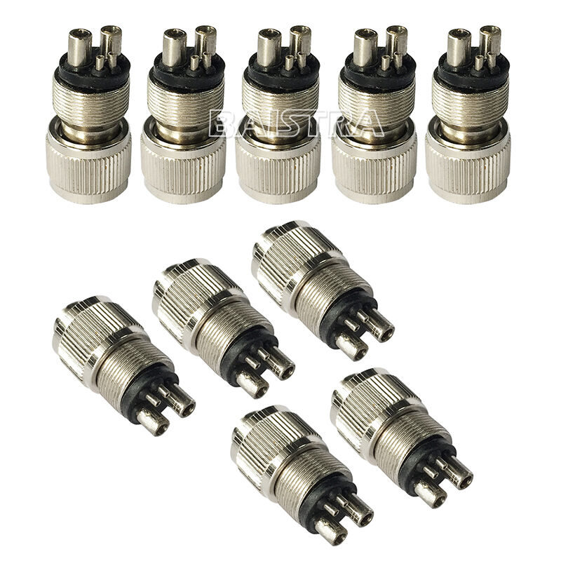 10X Dental Change Adapter Connector Tube Converter High speed handpiece M4 to B2