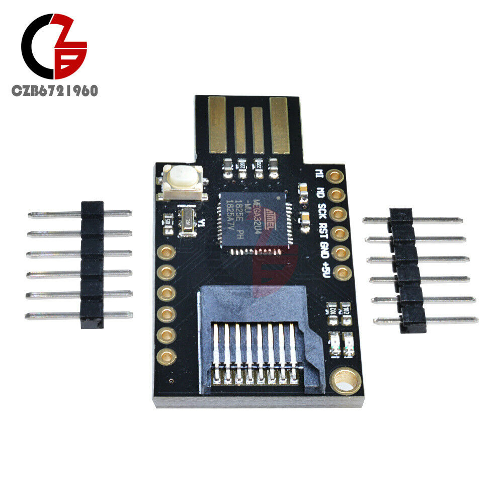 ATMEGA32U4 Micro SD Virtual Keyboard Badusb USB TF Memory Keboard Module
