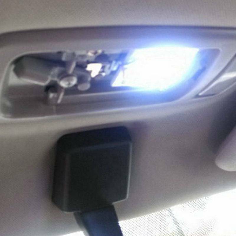 1X New White 48 SMD COB LED T10 4W 12V Car Interior Panel Light Dome Lamp Bulb