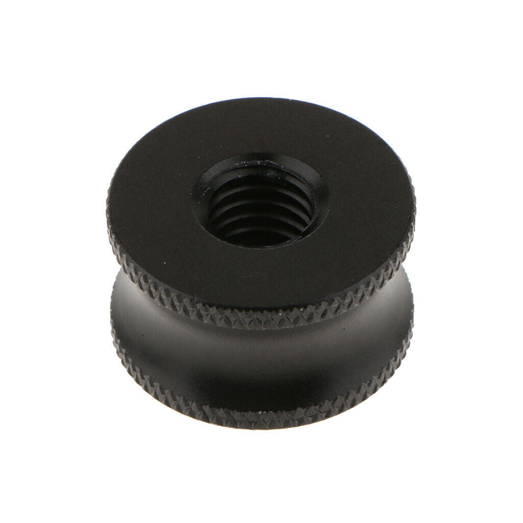 2x Tripod Cam 1/4 "male to 3/8" Female Adapter Plate Converter Black