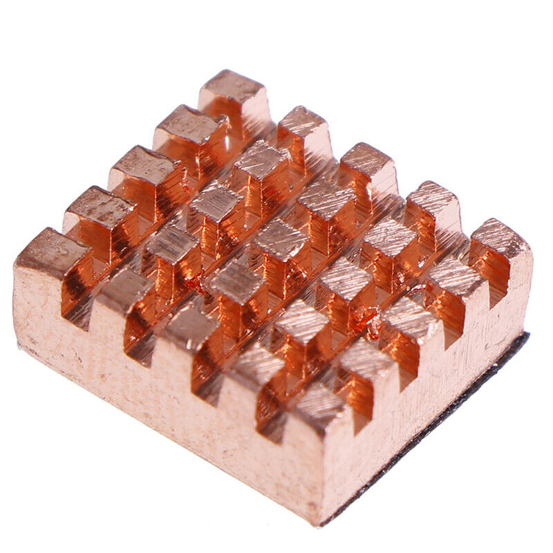 3Pcs/set Raspberry Pi 4B Copper Cooling Pad Heatsink Radiator Coolin.l8