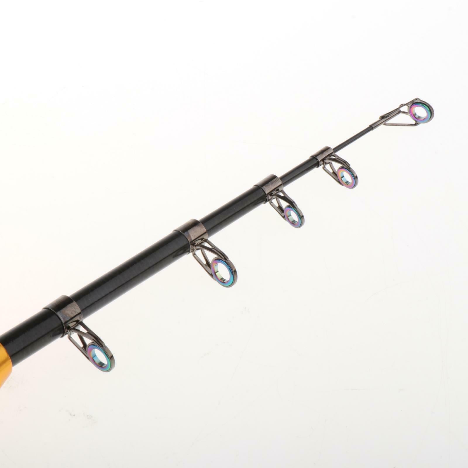 Carbon Fiber Telescopic Fishing Rod Super Strong Sea   Hand Pole 1.8m
