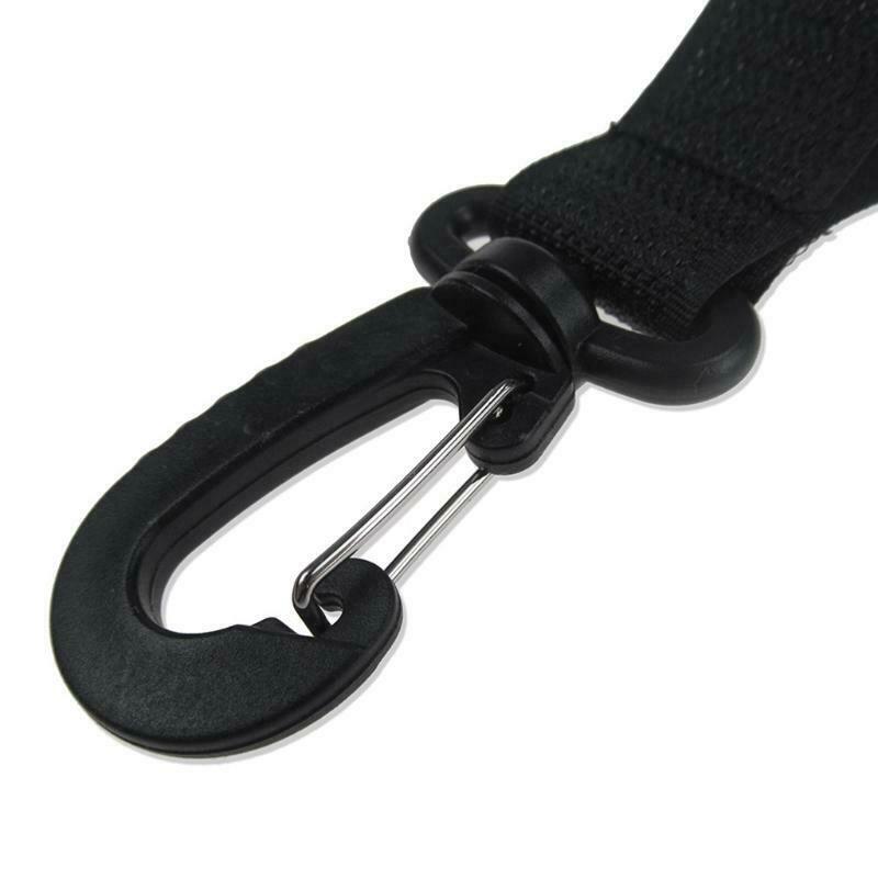 6PCS Kayak Paddle Keeper Oar Webbing Strap Holder Snap Clip For Paddleboard