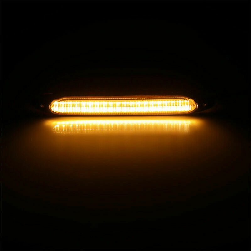 2x 6" DRL LED Headlight Strip Light Daytime Running Sequential Turn Signal Lamp