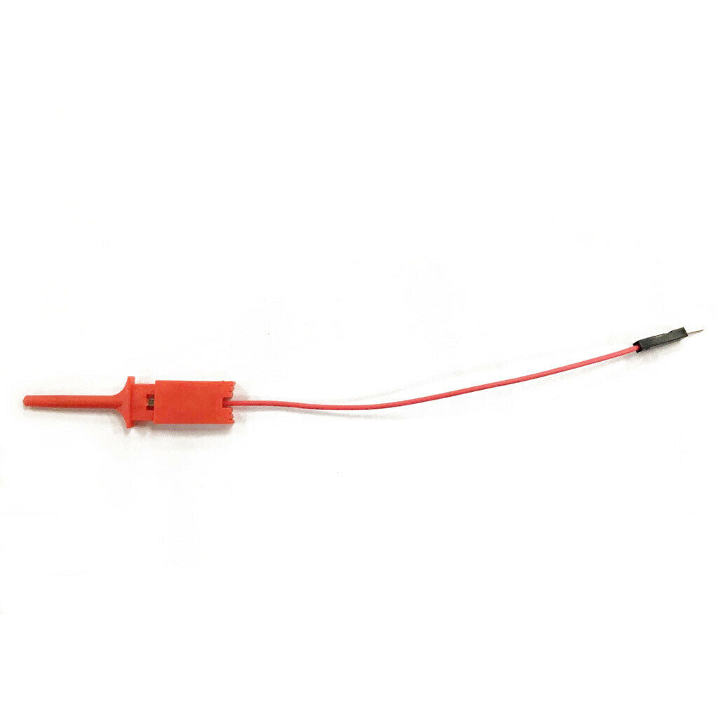 5 Pcs High Quality Test Hook Clips Ideal For Logic Analyser Red