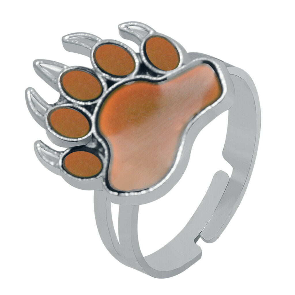 Creative Claw Shaped Mood  Women Men Emotion Color Changing Finger  Gift