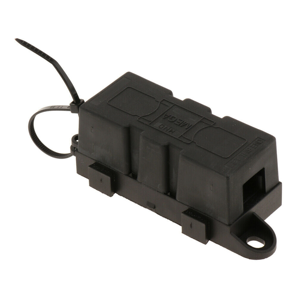 3x MEGA Bolt-on Fuse 300A with Fuse Block for RV/Marine/Van