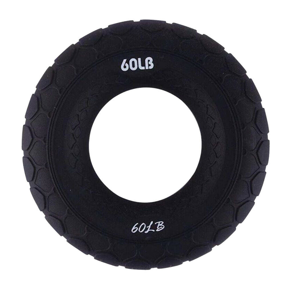 3inch Silicone Finger Forearm Hand Wrist Gripper Ring Muscle Power Training