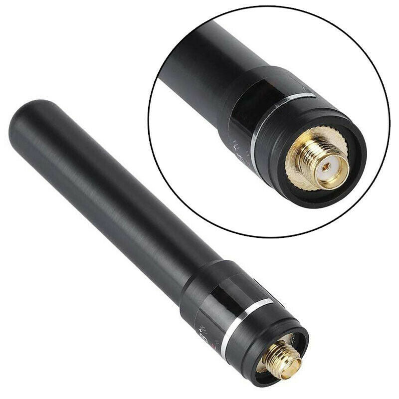 HH-S518+ SMA-F 145/435MHz High Gain Dual Band Short Antenna for Kenwood TK-370
