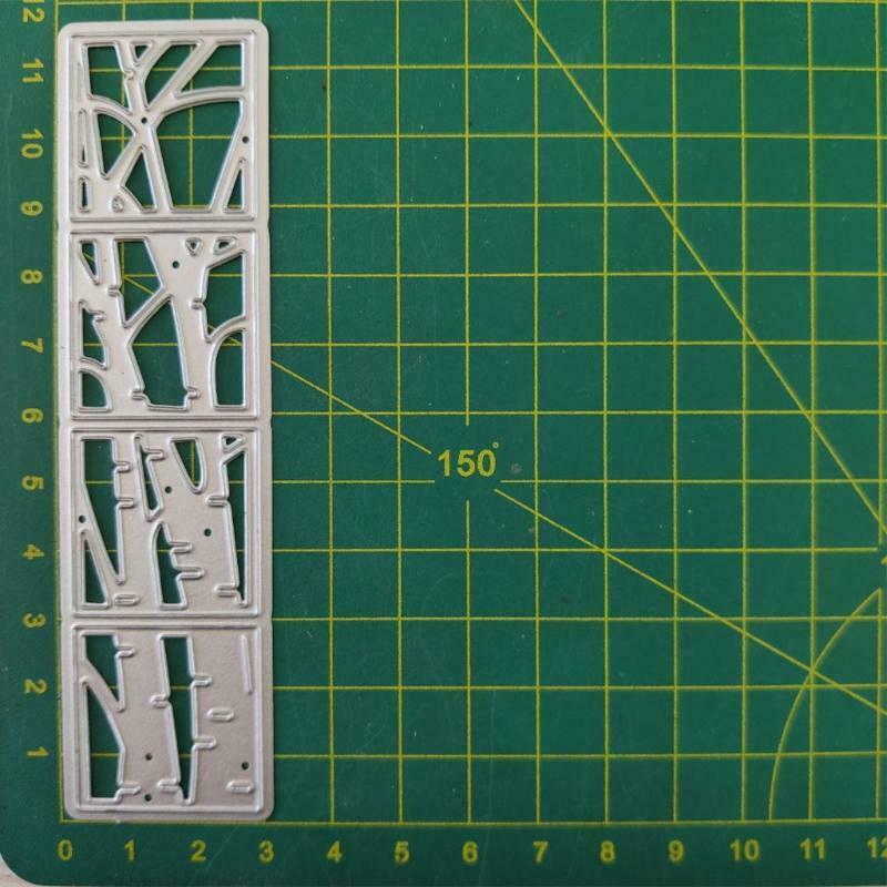 Window Tree Metal Cutting Dies Stencil Scrapbooking DIY Album Stamp Paper Card