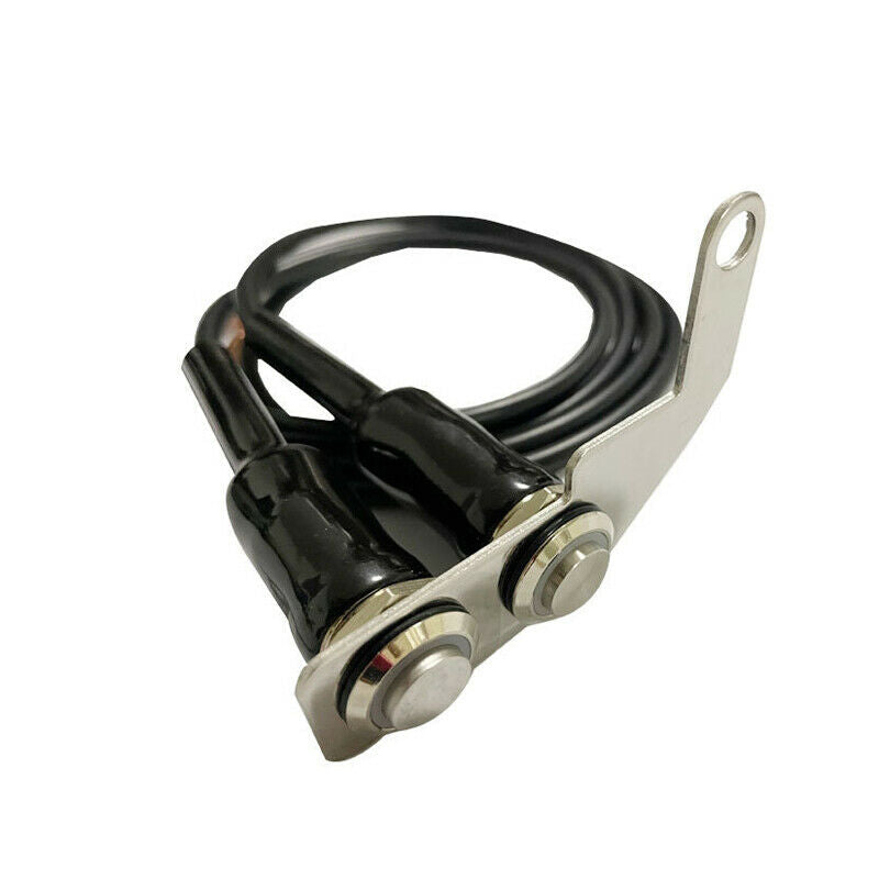 Motorcycle Switch Handlebar ON-Off Push 2 Buttons Waterproof LED for Light Horn