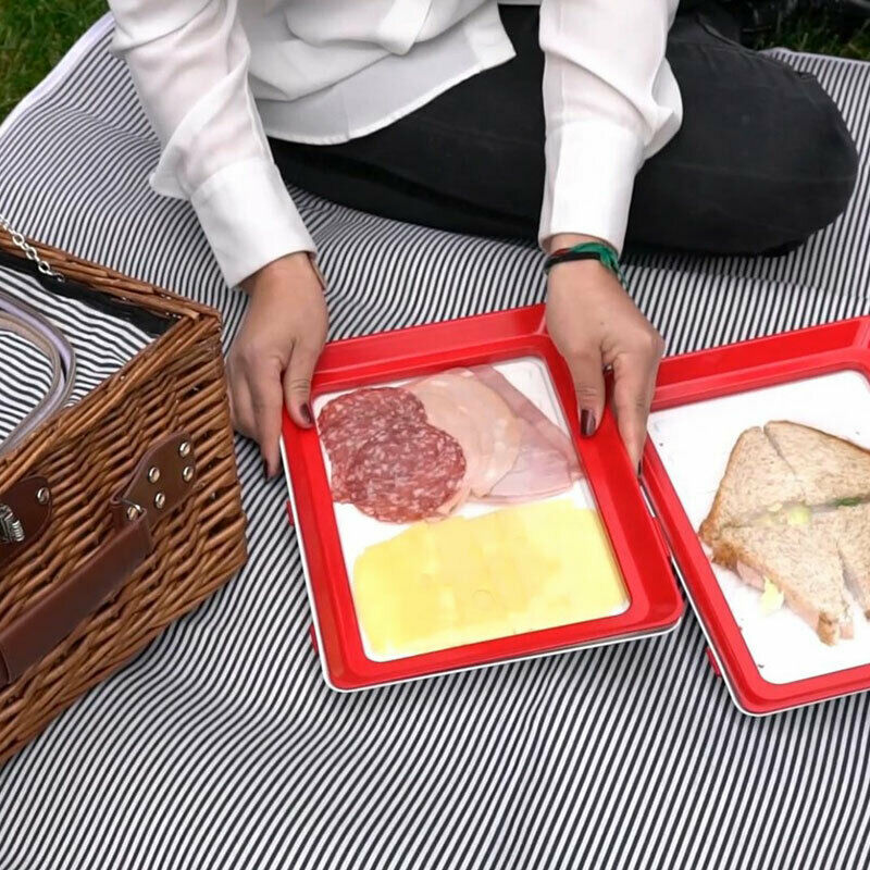 Tray Storage of The Food - System Freshness