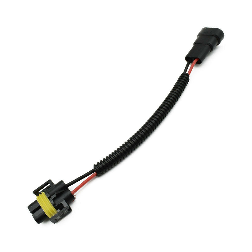 2Pcs 9006 To H11 H8 Headlight Fog Light Conversion Wiring Cable Socket Connector