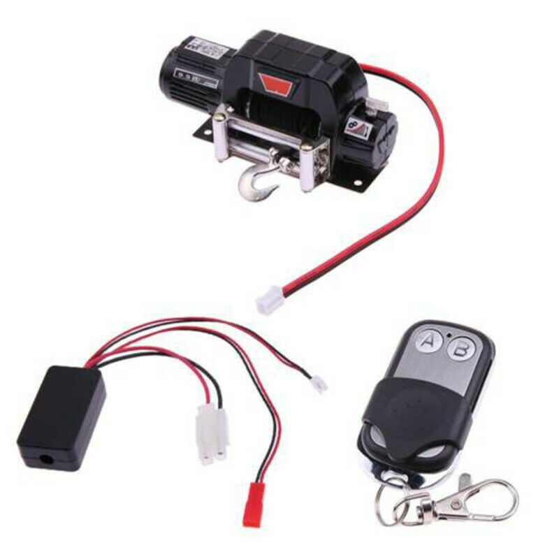 Winch Wireless Remote Control Receiver for 1/10 Axial SCX10 D91 RC Crawler Car
